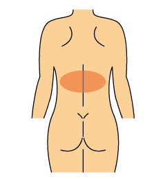 胸腰椎移行部の痛み